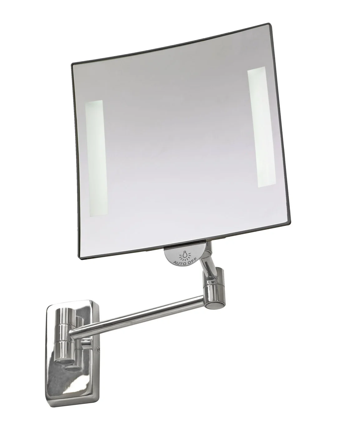 Square Illuminated Magnifying Mirror