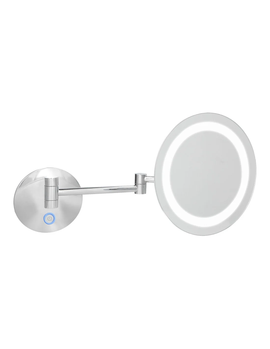 Round Luminous Magnifying Mirror