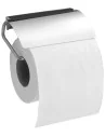 Toilet paper dispenser with hood CLASSIC stainless steel