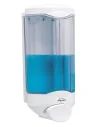 Soap dispenser transparent tank