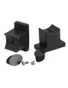 Pair of wall mounts with plugs