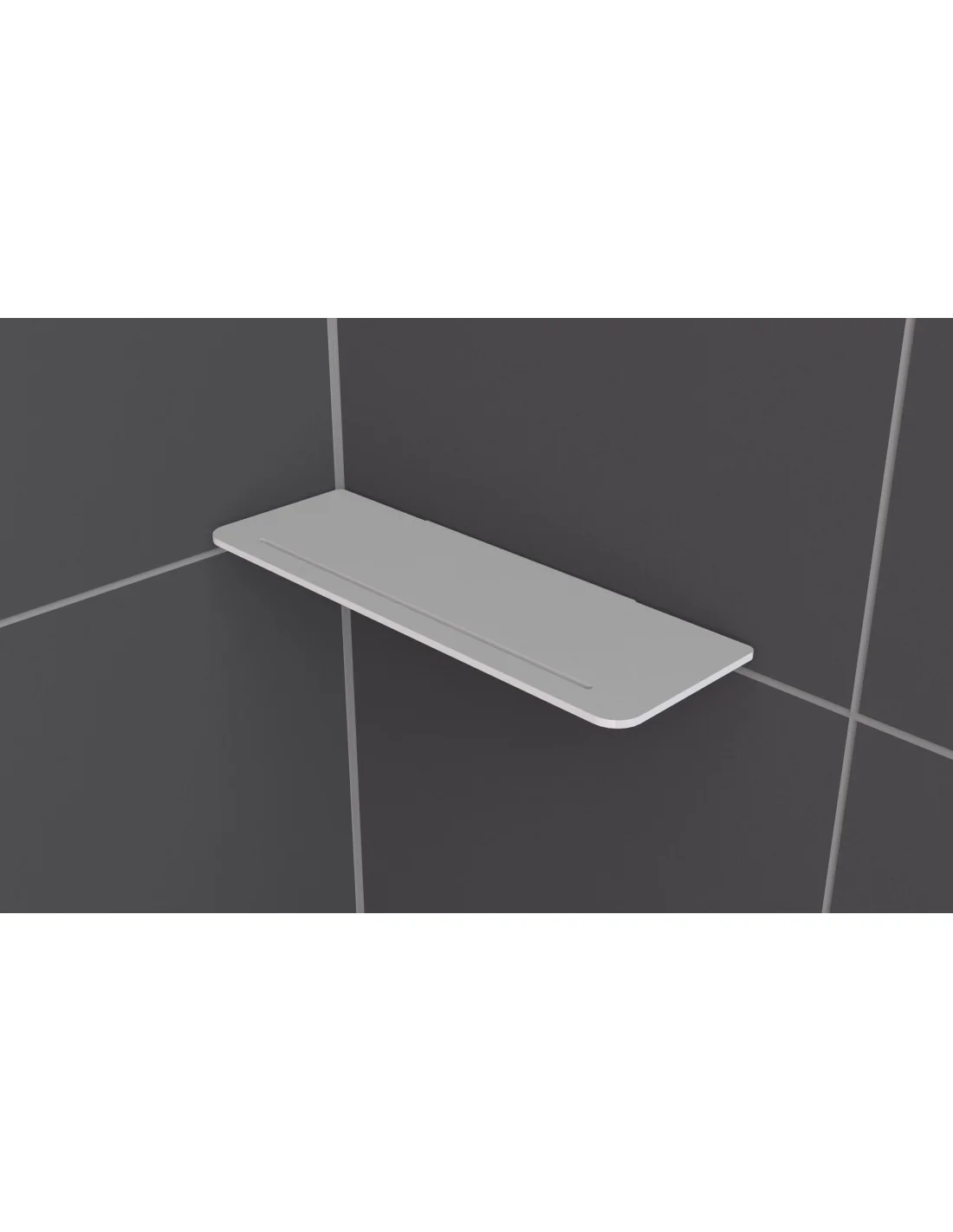 ALUR Straight Shower Shelf